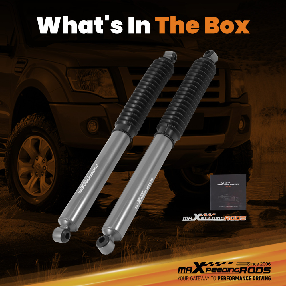 Lift Shock Rear 0-1.5 compatible for Ford Ranger 1983-2011 681mm Extended Length