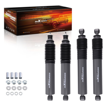 Front + Rear 2 Lift Foam Cell Shock Absorbers compatible for Holden Rodeo R7 R9 RA 96-2008