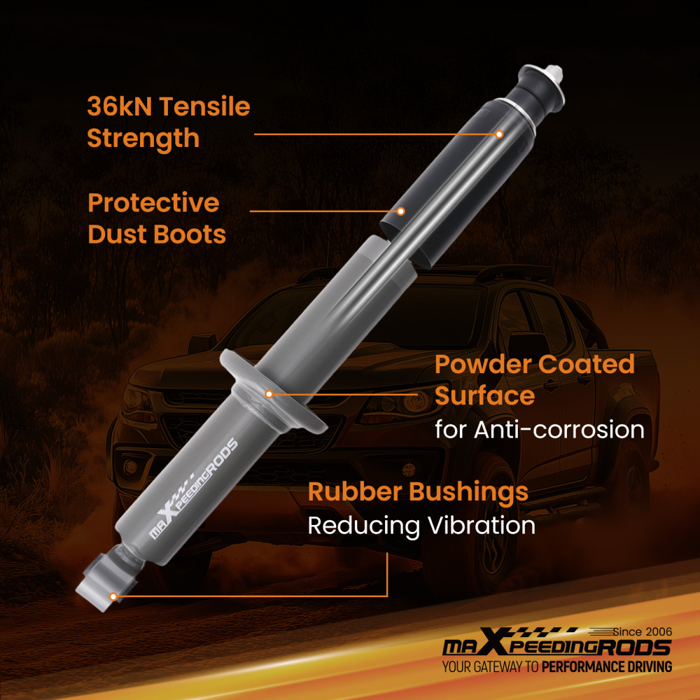 Front 1 2 Lift Shock compatible for Holden Colorado 7 AWD 2012-2019 18mm Rod