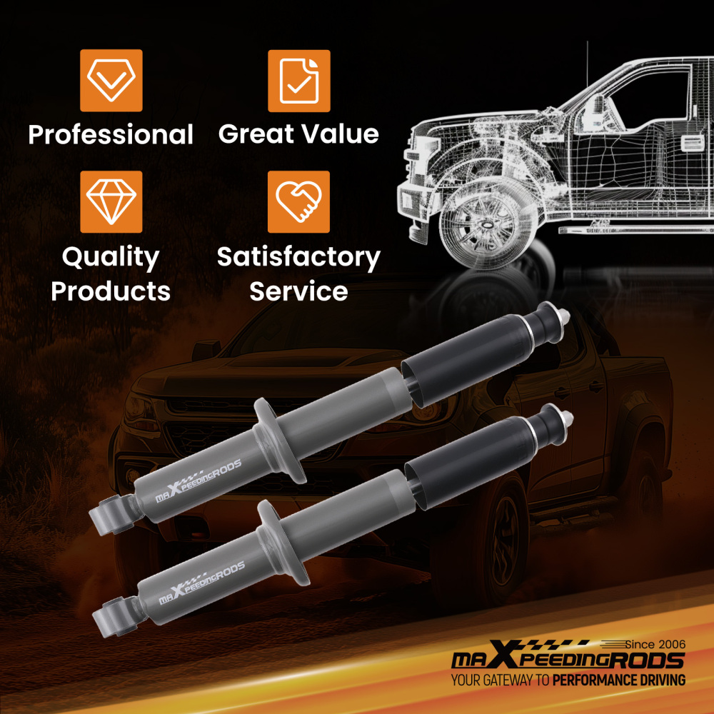 Front 1 2 Lift Shock compatible for Holden Colorado 7 AWD 2012-2019 18mm Rod