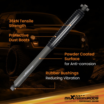 4WD Rear Shock Absorbers compatible for Jeep Wrangler JL 2018-2023 1.5-3.5 Lift