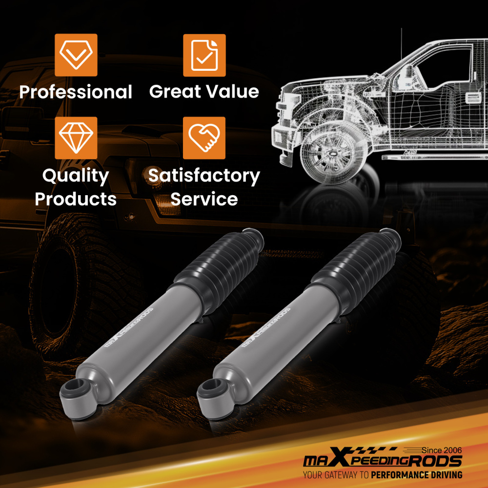 Front Lift Shock compatible for Ford Ranger 1983-1997 1.5-2 Lift 490mm Extended 4WD