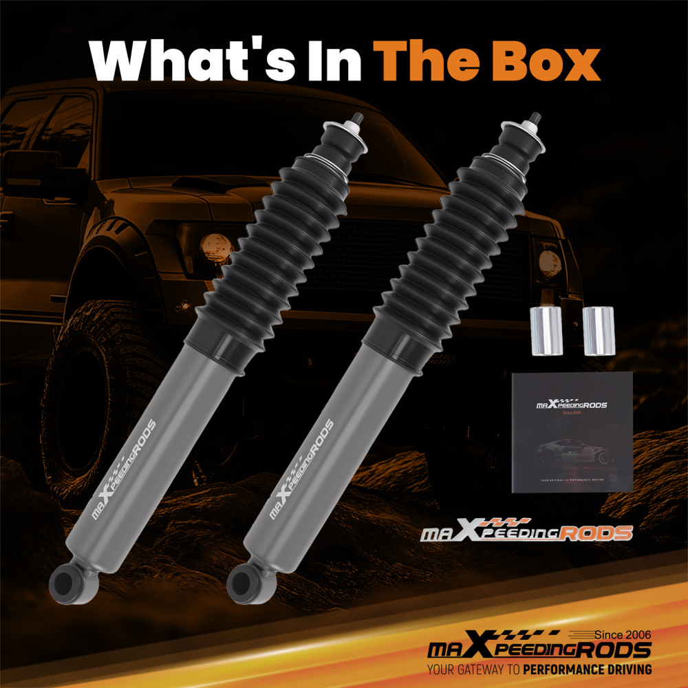 Front Lift Shock compatible for Ford Ranger 1983-1997 1.5-2 Lift 490mm Extended 4WD