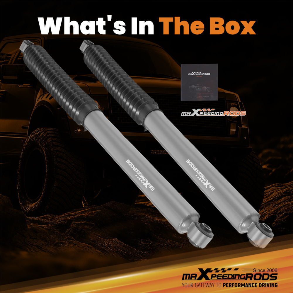 Lift Shock Rear Set compatible for Dodge Ram 1500 2002-2008 Carbon Steel 3.5-6.5 Kit