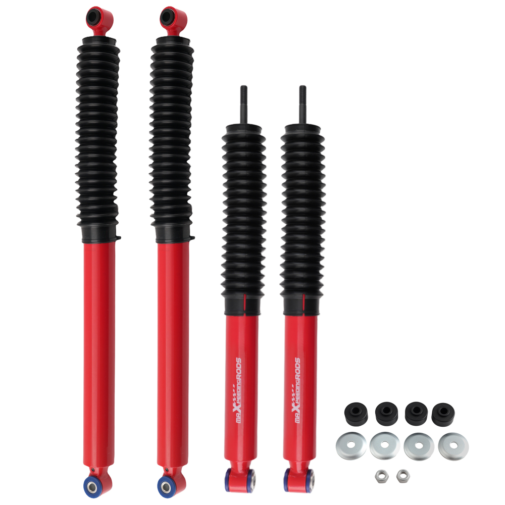 4x Gas Lift Shock Absorbers compatible for Ford F-250 F-350 Super Duty 2005-2016 4WD Kit