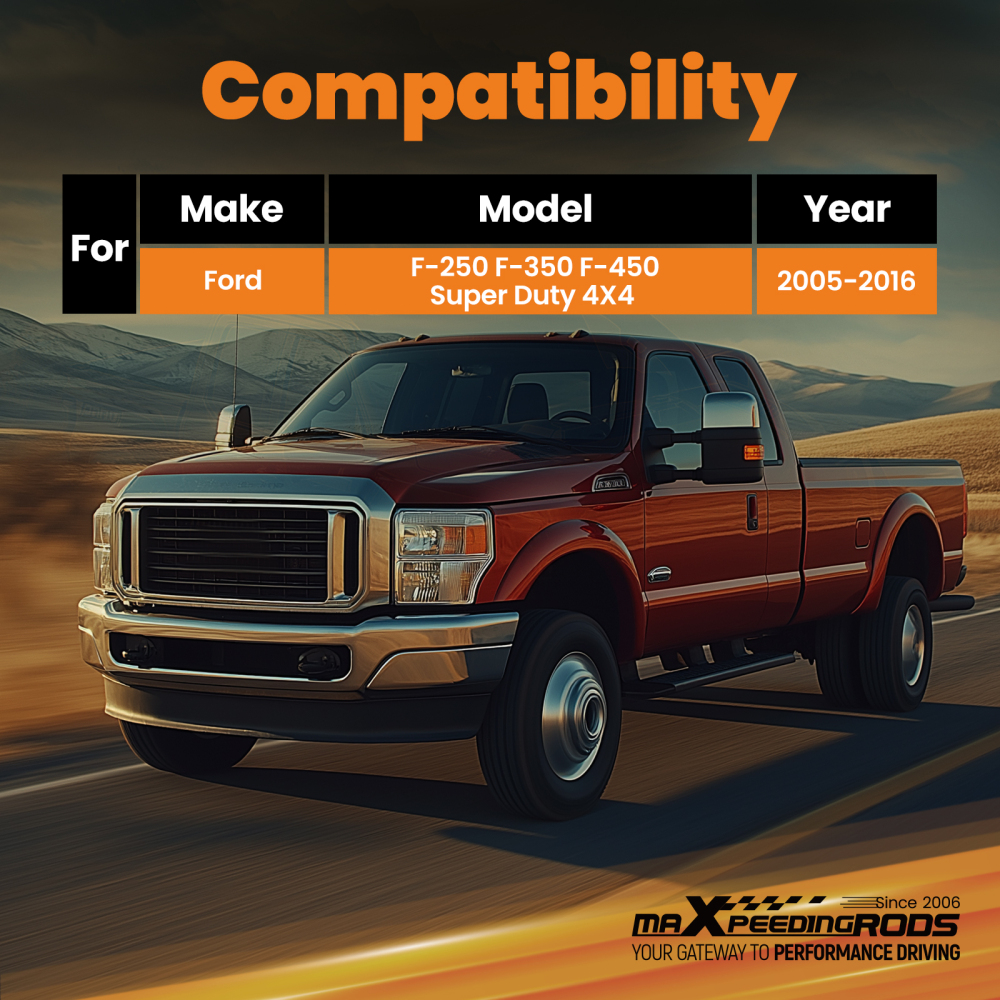Stock Lift Shock compatible for Ford F-250 F-350 F-450 Super Duty 05-16 G3 Version