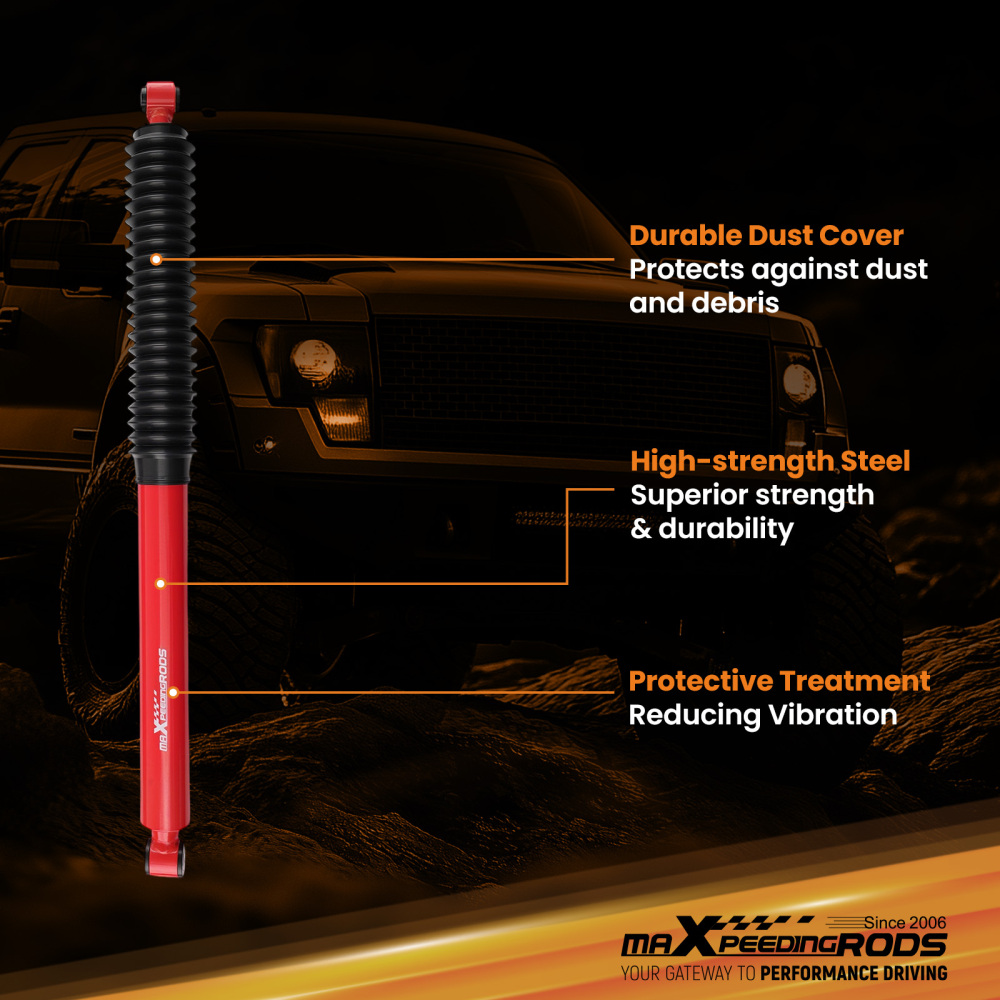 Stock Lift Shock compatible for Ford F-250 F-350 F-450 Super Duty 05-16 G3 Version