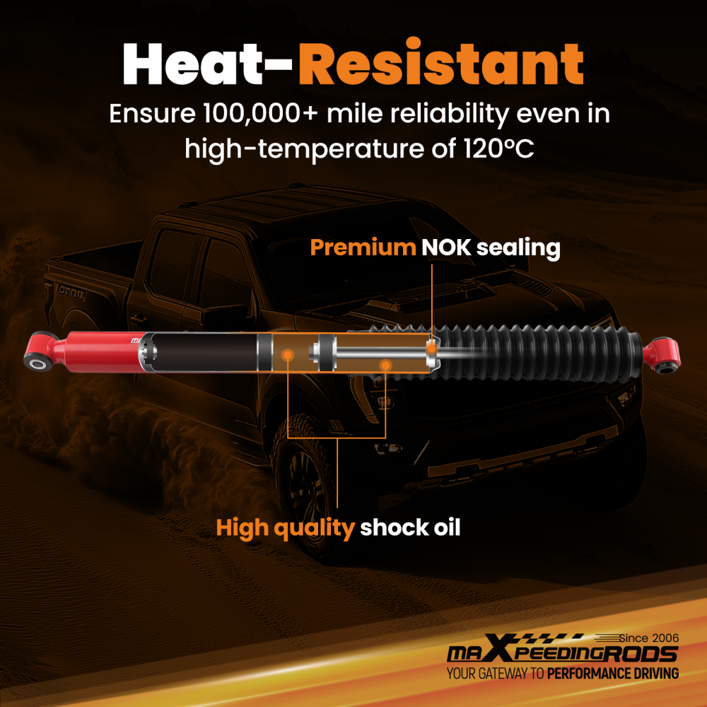 Stock Lift Shock compatible for Ford F-250 F-350 F-450 Super Duty 05-16 G3 Version
