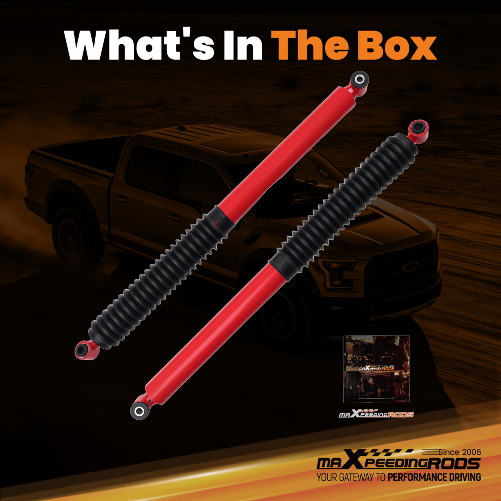 maXpeedingrods G3 Lift Shock compatible for Ford F-250/F-350 Super Duty 1999-2016 Rear Set