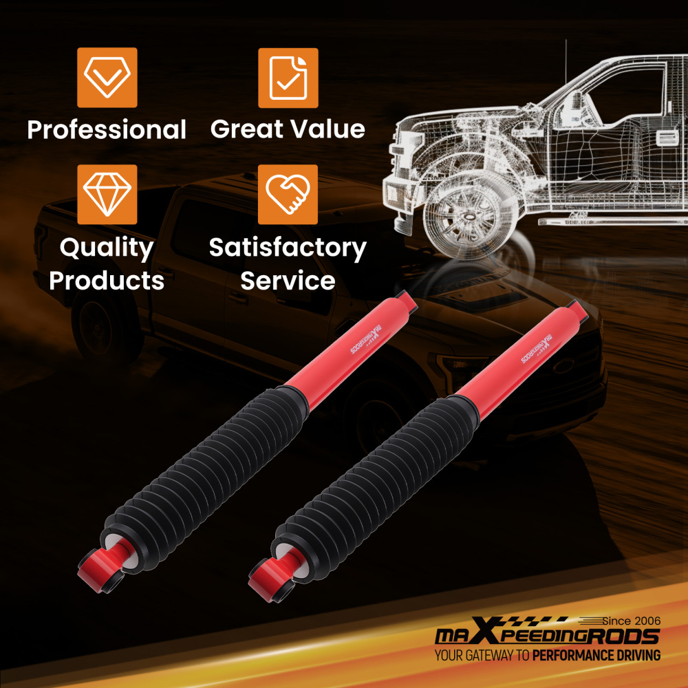 maXpeedingrods G3 Lift Shock compatible for Ford F-250/F-350 Super Duty 1999-2016 Rear Set