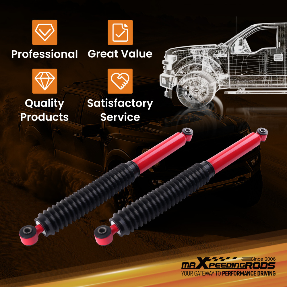 maXpeedingrods G3 Lift Shock Absorber compatible for Silverado/Sierra 1500 14-18 Rear 0-1