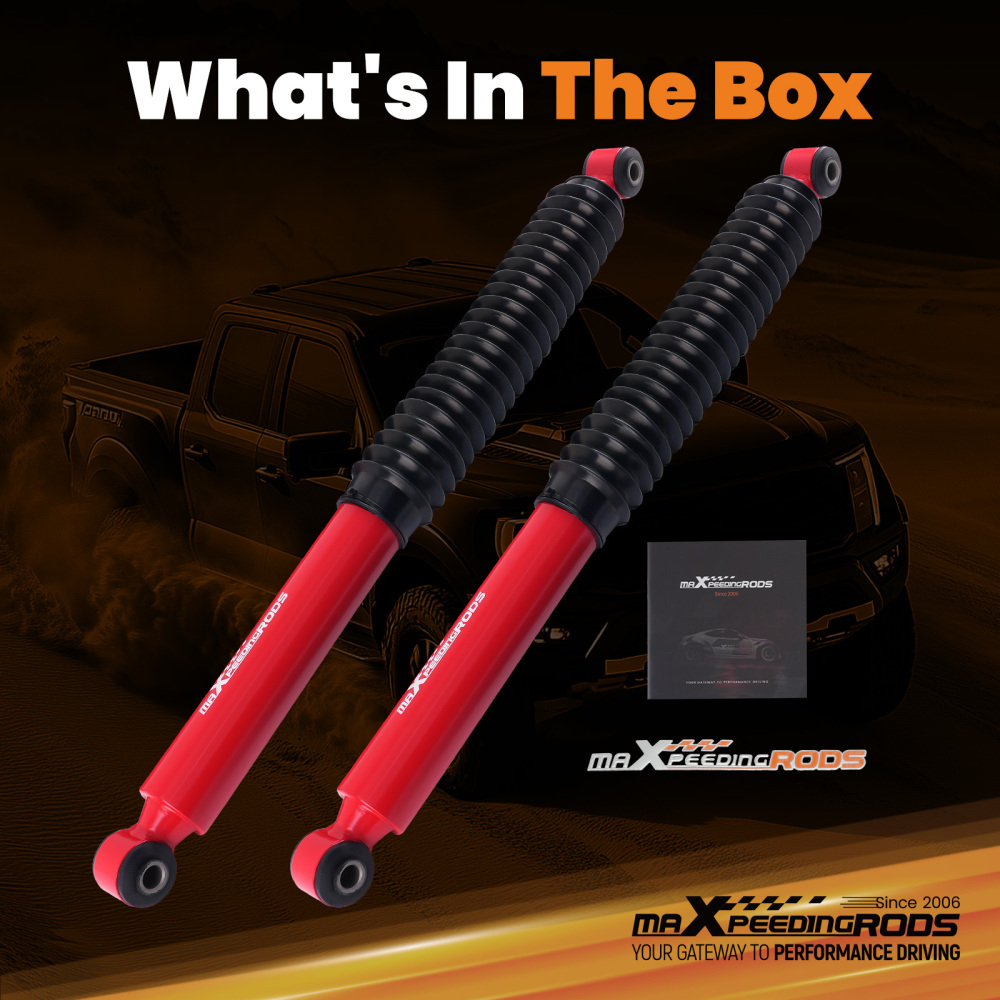 maXpeedingrods G3 Lift Shock Absorber compatible for Silverado/Sierra 1500 14-18 Rear 0-1