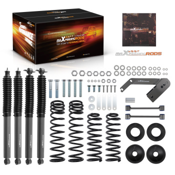 3.25 Lift Kit Complete compatible for Jeep Wrangler JK Unlimited 2007-2018 Front Rear