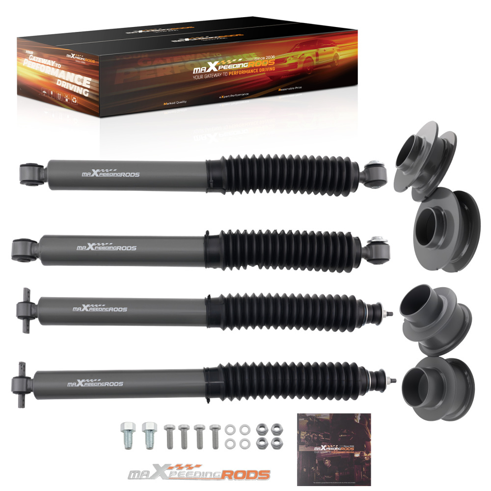 2inch Lift Kit w/ Shocks Absorbers compatible para Jeep Grand Cherokee WJ 4WD 1999-2004