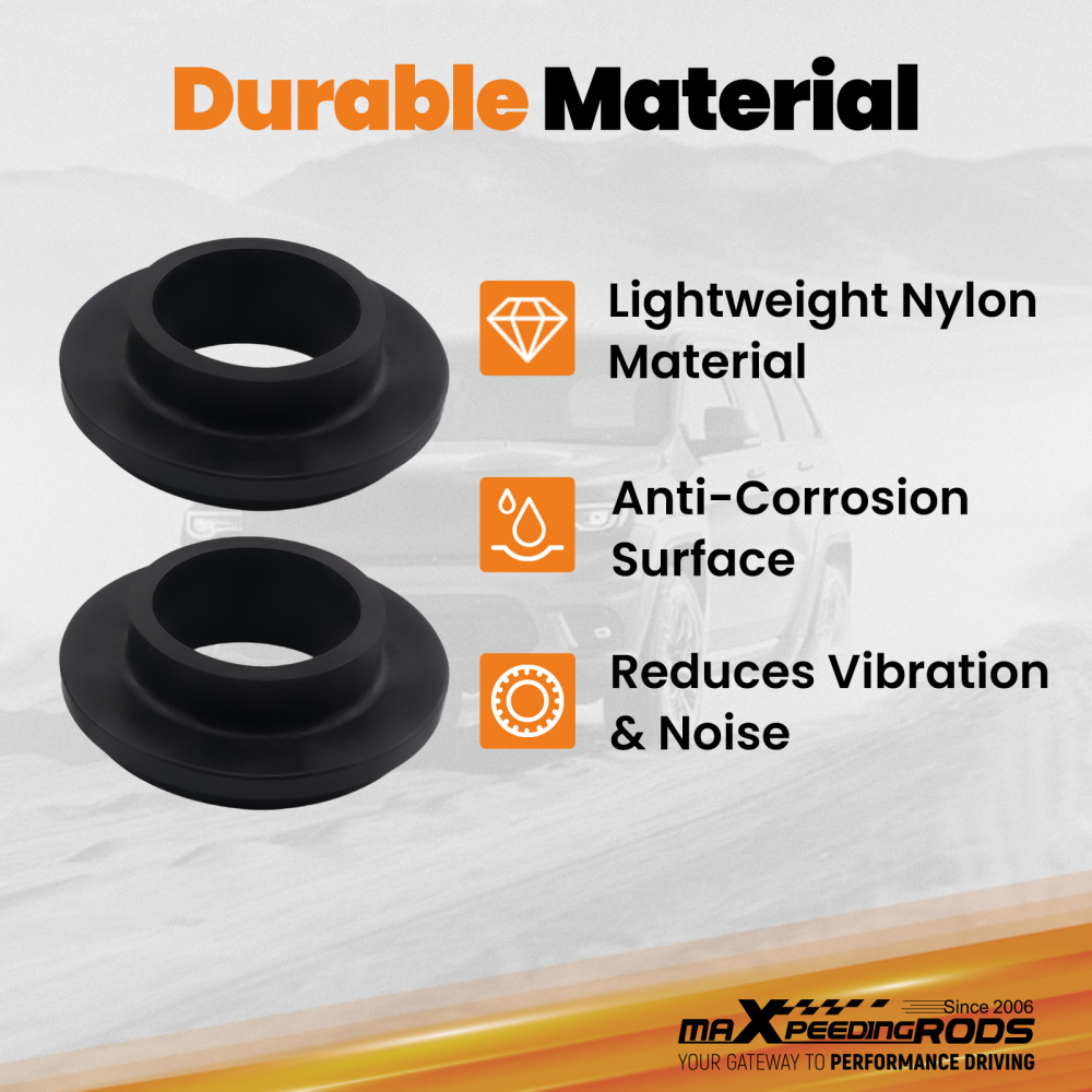 1.5 Front Leveling Spacers for 1999-2007 compatible for Silverado Sierra 1500 RWD Nylon