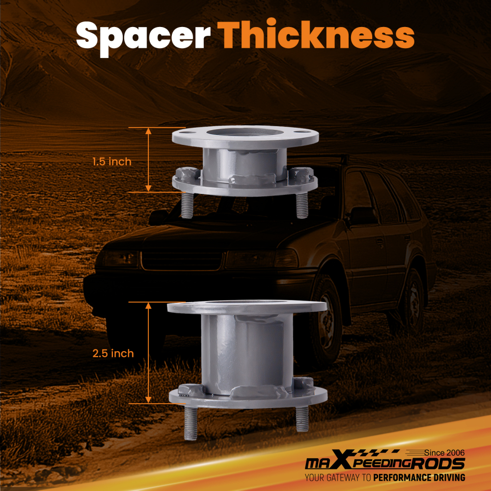 Lift Kit with Bolts compatible for Honda CRV CR-V 1997-2001 FrontRear Strut Spacers