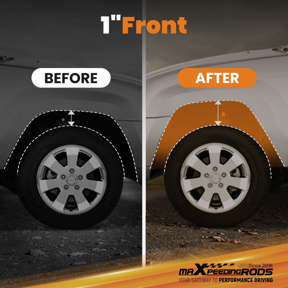 1 Front Leveling Lift compatible for Ford Bronco 2Door/4Door 4WD 2021-2025