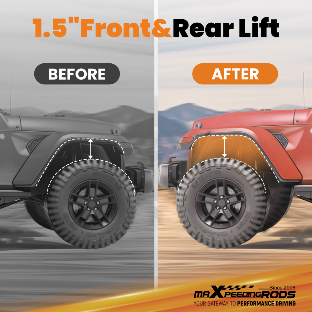 Leveling Spacer Kit compatible for Subaru Forester 1998-2002Legacy/Outback 95-99 1.5