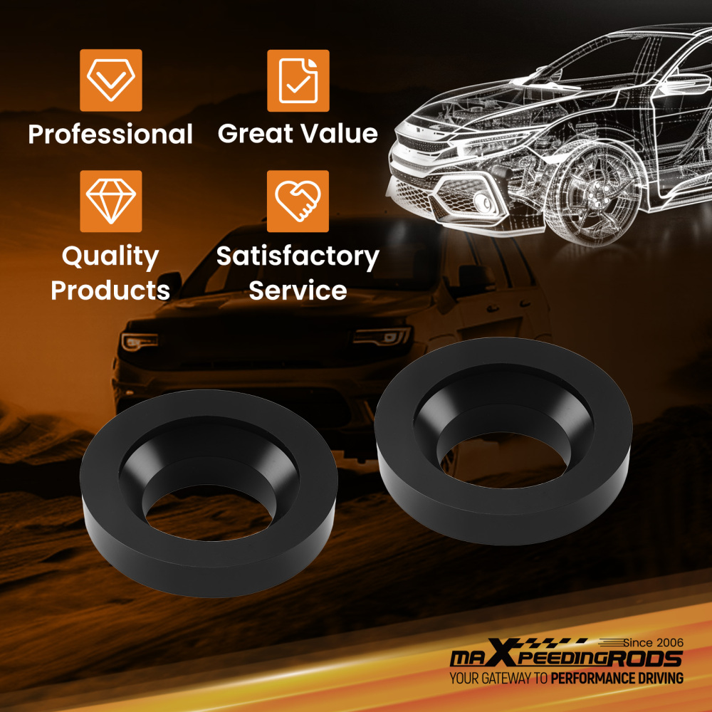 0.75 Lift Spacer compatible for Jeep Cherokee Grand Cherokee Wrangler 1984-2006 Front