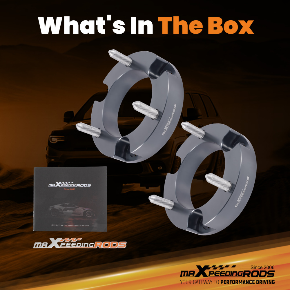 1.5 Front Lift compatible for Toyota Land Cruiser Prado 120/150 25mm Aluminum