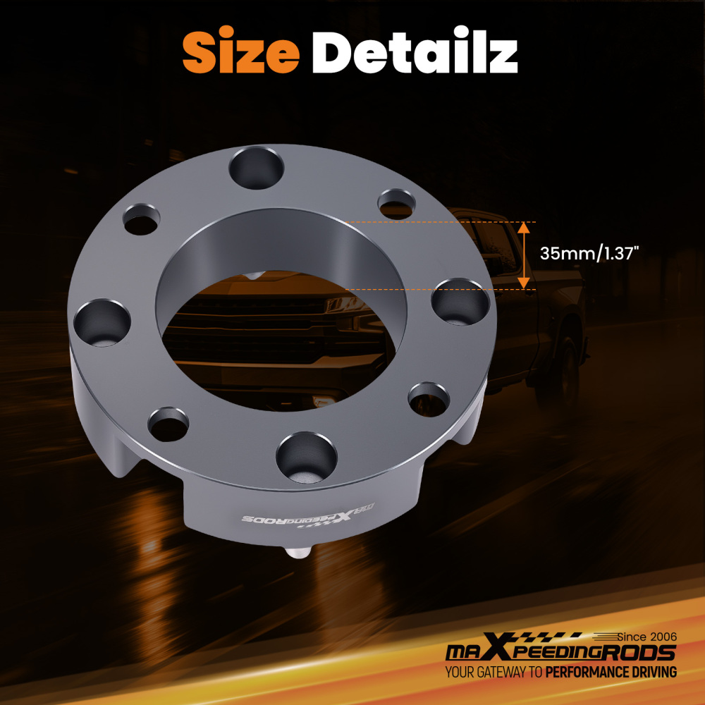 2 Inch Front Lift Spacers compatible for Toyota Landcruiser UZJ200R 2007-2012 4WD