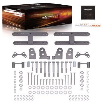 2.5 F 1.5 R Lift Spacer Kit compatible for Chevy Colorado GMC Canyon 04-12 2WD Brackets