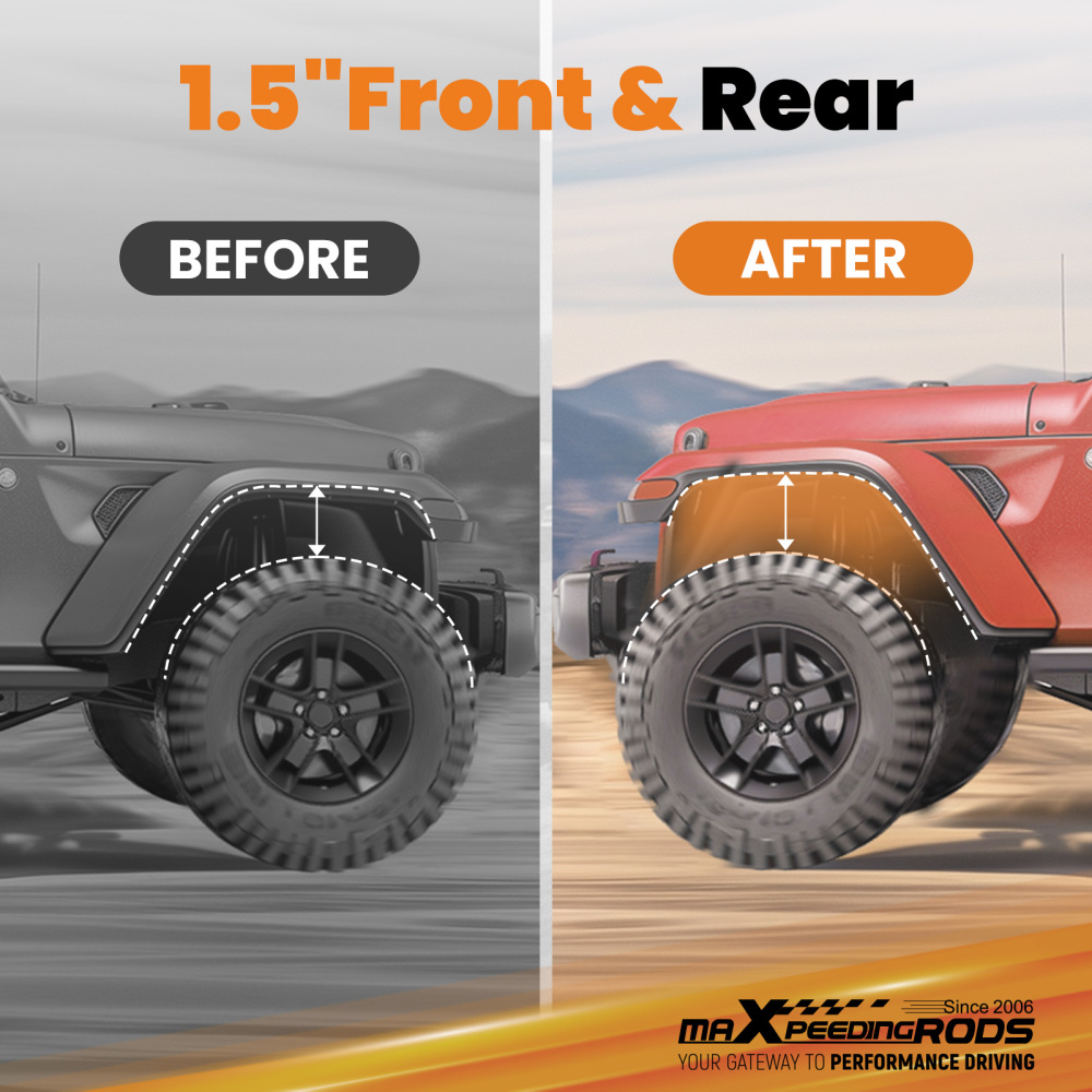 1.5Leveling Spacer Kit with Camber Adjusters compatible for Honda CR-V 2007-2016