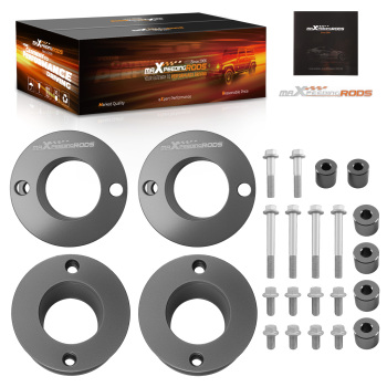 2 Front Rear Lift Spacer compatible for Honda CR-V 1997-2001 Powder Coated Kit