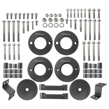 3 Complete Lift Kit compatible for Honda CR-V 97-01 Front Rear Steel Powder Coated