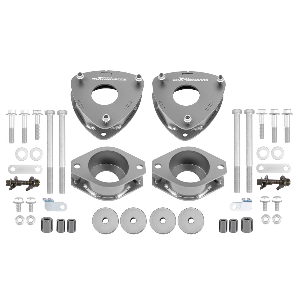 2 Carbon Steel Lift Spacer Kit compatible for Subaru Forester 2009-2013 Front Rear