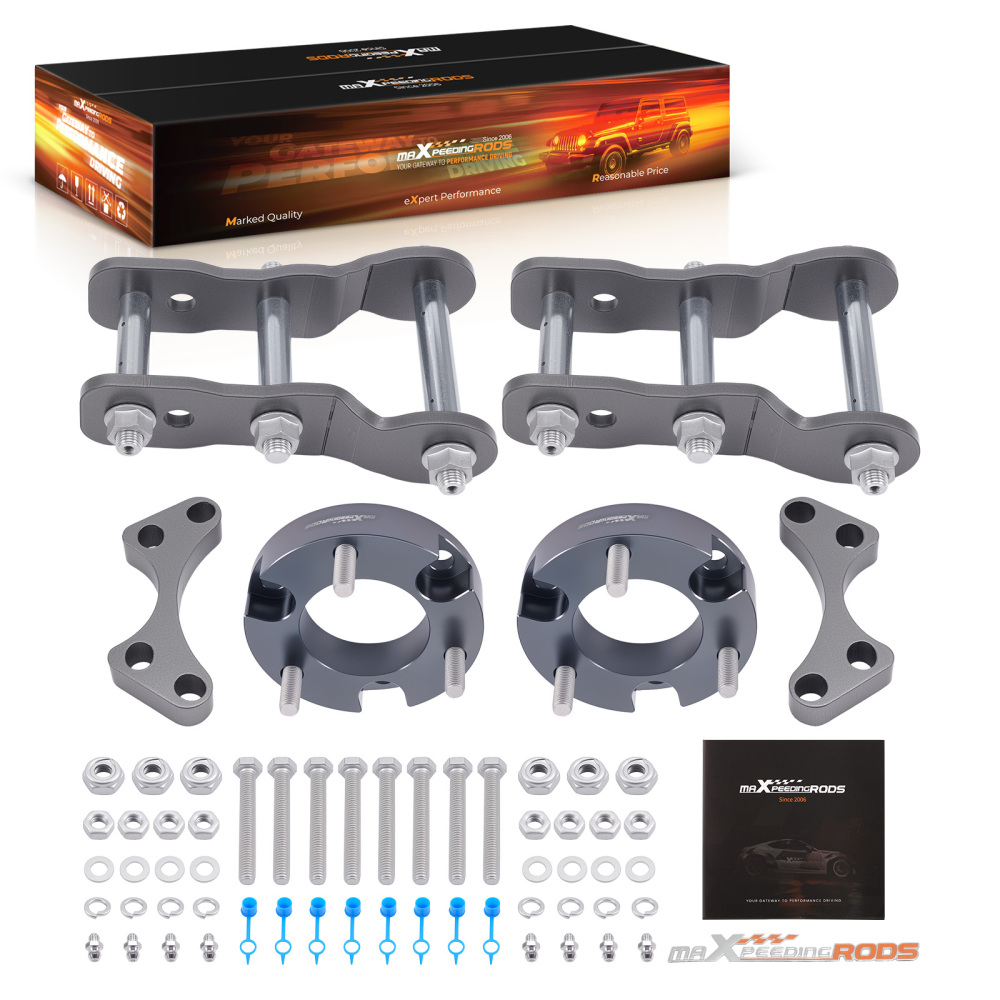 2 Inch Front Rear Lift compatible for Isuzu D-Max/Compatible for Colorado 2012-ON Spacer Kit Steel