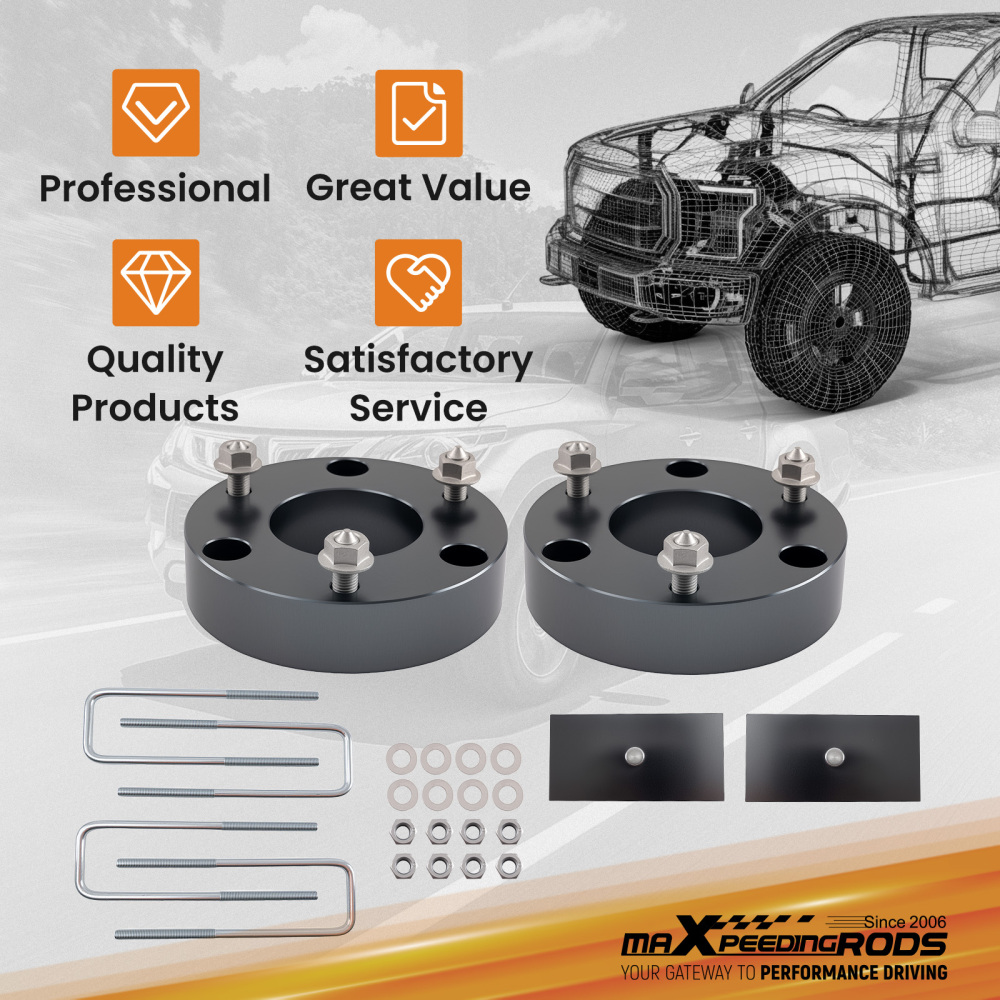 1.25 Front 2 Rear Suspension Lift Kit compatible for Mitsubishi L200 Triton 2006-2015