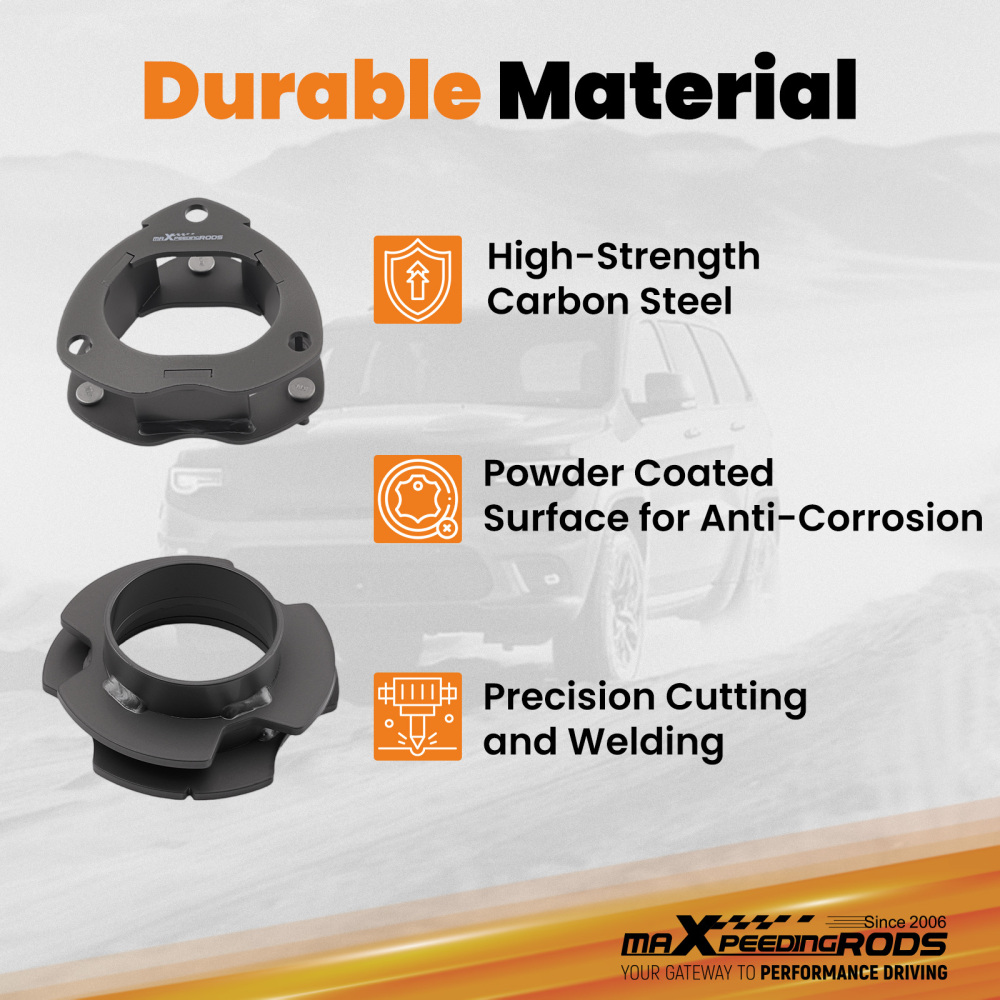 2 inch Leveling Kit with Sway Bar Steel compatible for Honda Odyssey 2WD/4WD 1999-2017