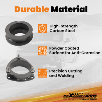 Front 2.5 Rear 2Leveling Lift Kit+Endlink compatible for Honda Pilot 2003-2008