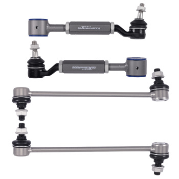 2.5 F 2 R Lift Spacer Kit compatible for Honda Pilot 2003-2008 Powder Coated w/ Cambers