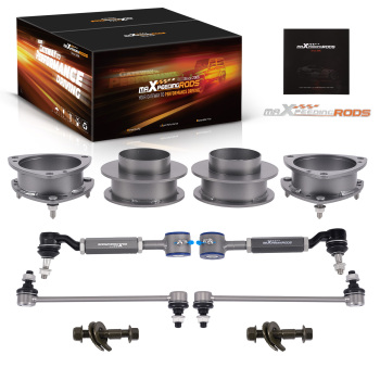 2.5 F 2 R Lift Spacer Kit compatible for Honda Pilot 2003-2008 Powder Coated w/ Cambers