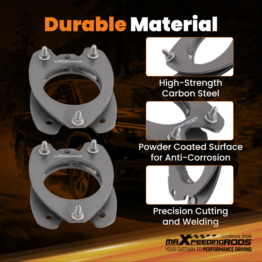 Front 2.5 inch Rear 2 inch Leveling Lift Kit Compatible For Honda Ridgeline 2006-2016