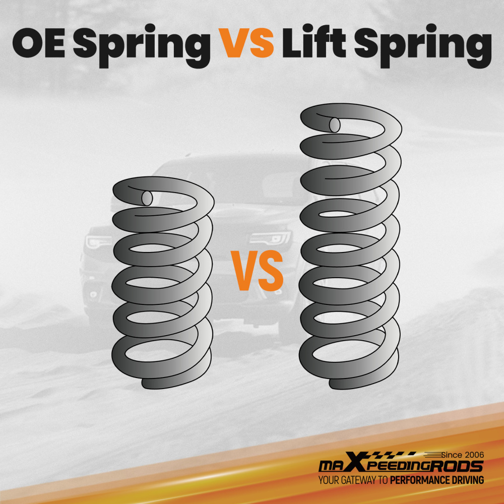 Rear Coil Springs Leveling Kit 2.5 inch Lift compatible for Toyota 4Runner 03-24