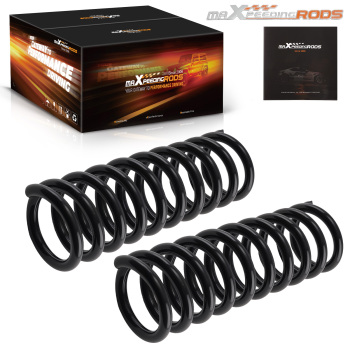 2 Front HD Lift Spring compatible for Ram 2500 2014-2024 compatible for Ram 3500 2013-2024 Steel