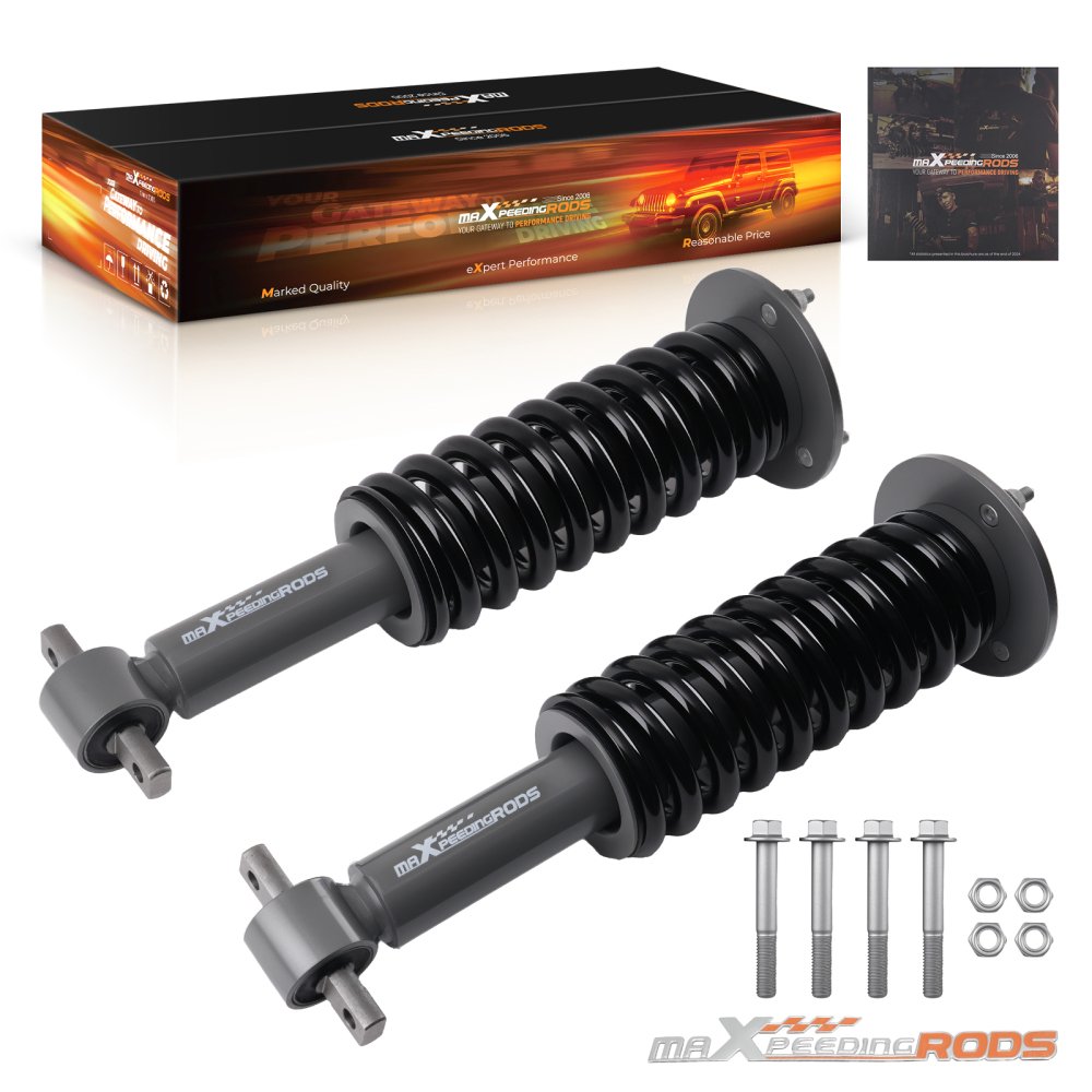 Front 2 Lift Strut compatible for Chevy Silverado GMC Sierra 1500 2WD 4WD 2007-2013