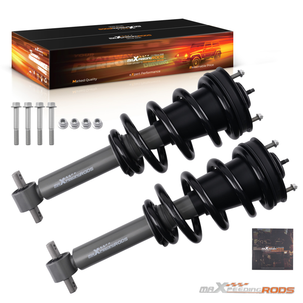 3.5 Front Lift Strut compatible for Chevy Silverado 1500 2014-2018 4WD w/ Spring