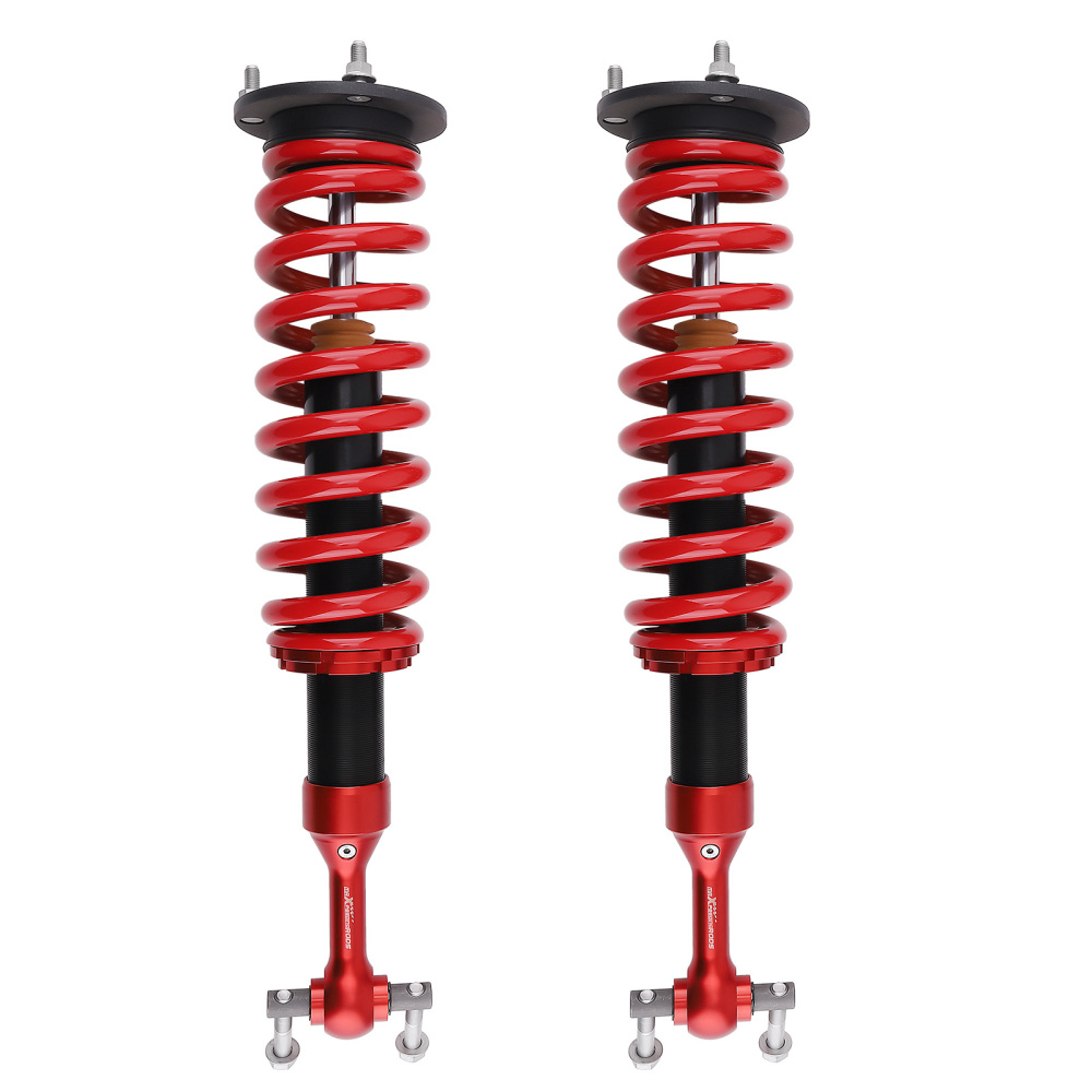2 Adjustable Front Lift Struts compatible for Ford F-150 4WD 2014-2025 Monotube Suspension