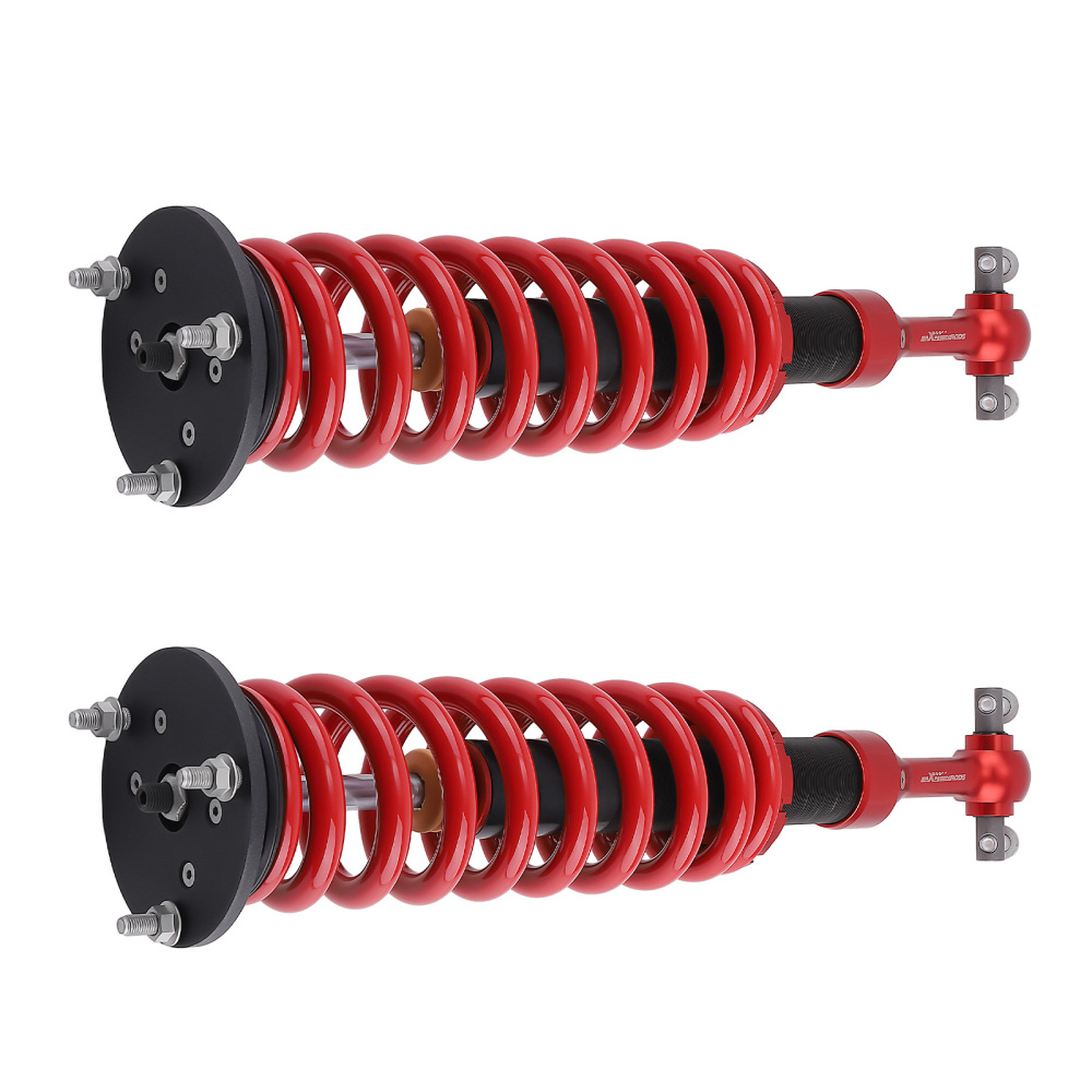 2 Adjustable Front Lift Struts compatible for Ford F-150 4WD 2014-2025 Monotube Suspension