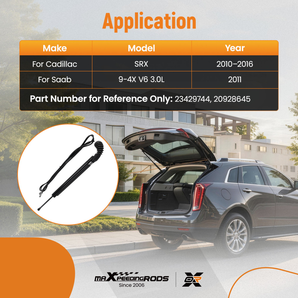 Power Liftgate Tailgate Actuator Hatch Left compatible for Cadillac SRX 2010-2016 23429745