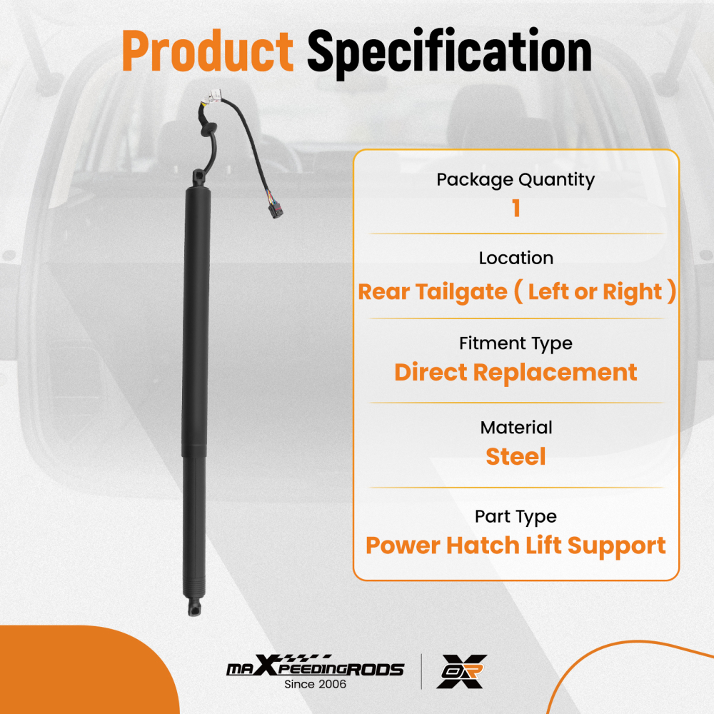 Tailgate Lift Support compatible for Land Rover Range Rover Evoque 2.0L 2018-2019 LR126176