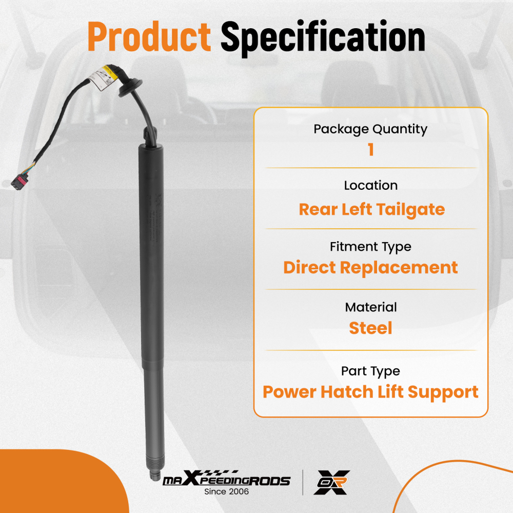 Rear Left Electric Tailgate Gas Struts compatible for Volvo XC40 Rear Left 2019-2022