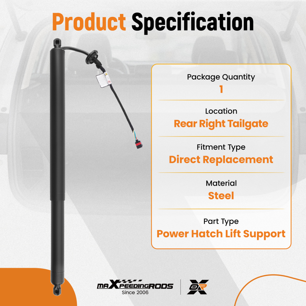 1* Rear Right Electric Tailgate Gas Struts compatible for Volvo XC40 2019-2022 32227617