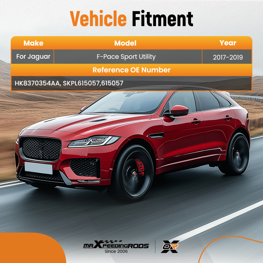 Boot Hatch Lift Support compatible for Jaguar F-Pace Rear 2017-2019 HK8370354AA 615057