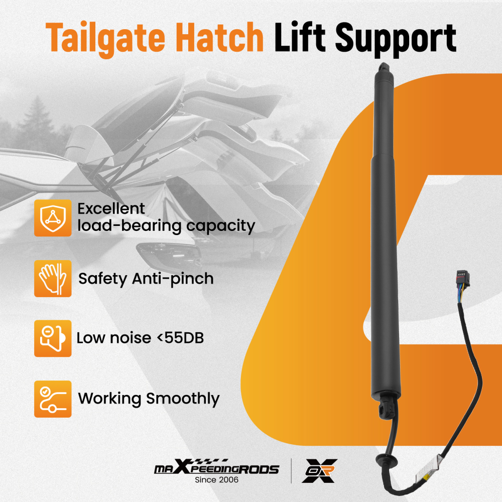 Boot Hatch Lift Support compatible for Jaguar F-Pace Rear 2017-2019 HK8370354AA 615057