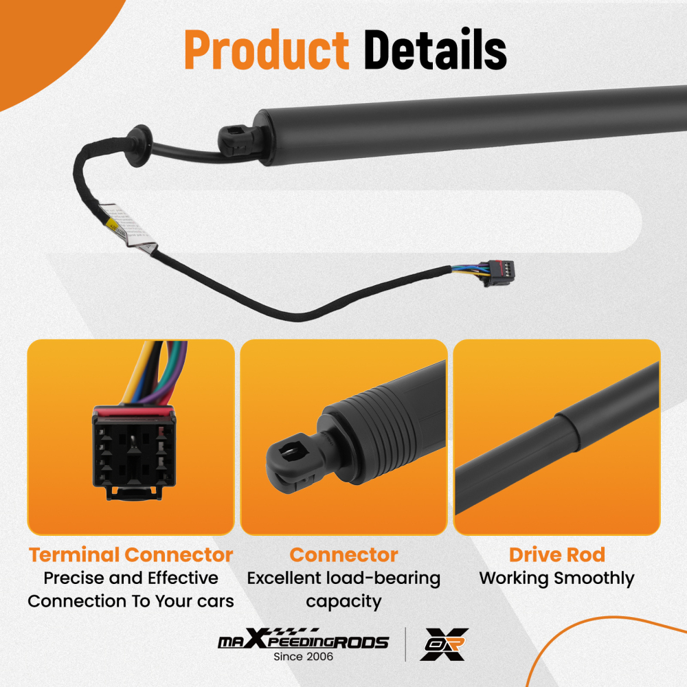 1/2Pcs Rear Electric Tailgate Struts compatible for Jaguar F-Pace X761 HK8370354AA